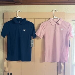 New Balance Kids Polos! You get BOTH BABY!!! 🔥 NWT!